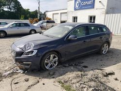 Salvage cars for sale from Copart Seaford, DE: 2015 Volvo V60 PREMIER+