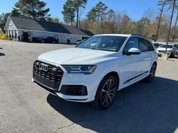 Audi Q7 salvage cars for sale: 2020 Audi Q7 Premium Plus