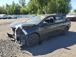 Nissan salvage cars for sale: 2019 Nissan Sentra S