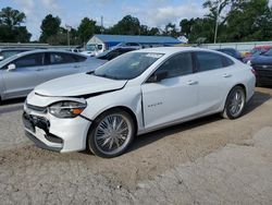 Chevrolet Malibu salvage cars for sale: 2016 Chevrolet Malibu LS