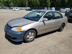 Honda Civic Hybrid Vehiculos salvage en venta: 2003 Honda Civic Hybrid