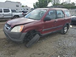 Honda cr-v lx salvage cars for sale: 2003 Honda CR-V LX