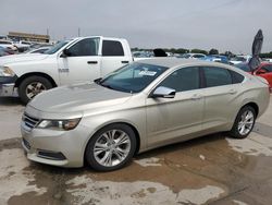 Vehiculos salvage en venta de Copart Grand Prairie, TX: 2014 Chevrolet Impala LT