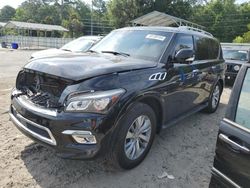 Infiniti salvage cars for sale: 2015 Infiniti QX80