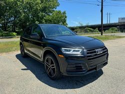 Audi salvage cars for sale: 2020 Audi Q5 Titanium Premium Plus