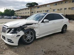Vehiculos salvage en venta de Copart Opa Locka, FL: 2013 Mercedes-Benz E 350