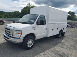 Salvage cars for sale from Copart Assonet, MA: 2013 Ford Econoline E350 Super Duty Cutaway Van