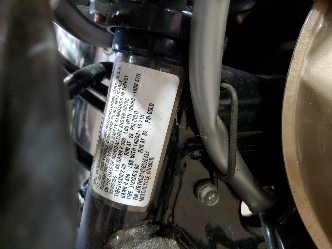 2005 Kawasaki VN800 B