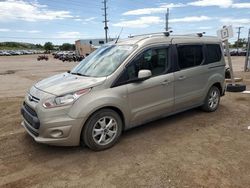 Salvage cars for sale from Copart Colorado Springs, CO: 2015 Ford Transit Connect Titanium