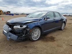 Lincoln mkz salvage cars for sale: 2017 Lincoln MKZ Hybrid Reserve