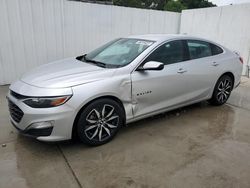 Chevrolet salvage cars for sale: 2021 Chevrolet Malibu RS