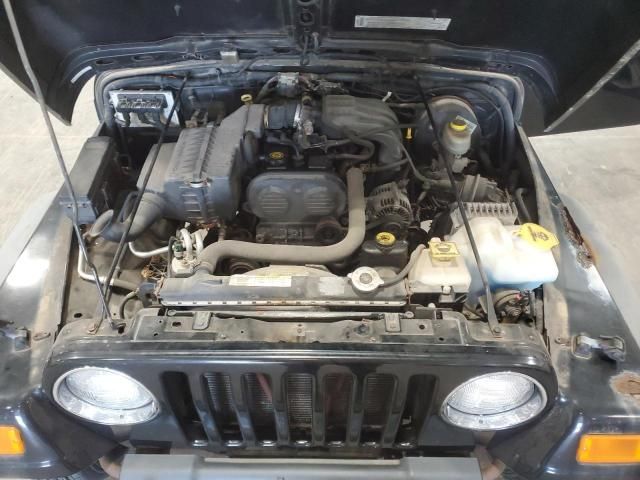 2004 Jeep Wrangler / TJ SE