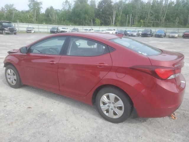 2016 Hyundai Elantra SE