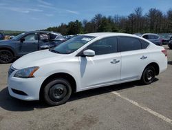 Salvage cars for sale from Copart Brookhaven, NY: 2015 Nissan Sentra S