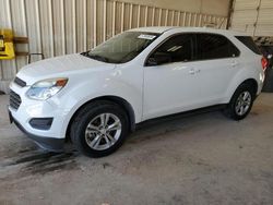 Salvage cars for sale from Copart Abilene, TX: 2016 Chevrolet Equinox LS