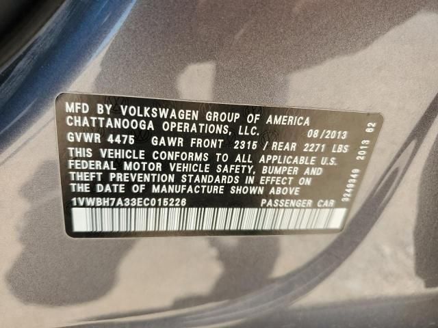 2014 Volkswagen Passat SE