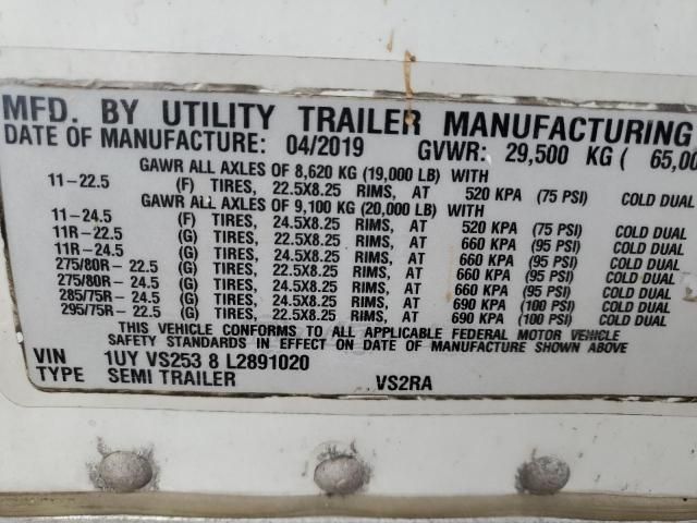 2020 Utility Reefer