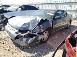 Chevrolet Montecarlo salvage cars for sale: 2004 Chevrolet Monte Carlo SS