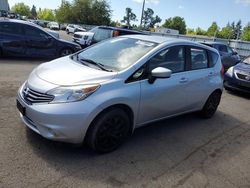 Nissan salvage cars for sale: 2015 Nissan Versa Note S