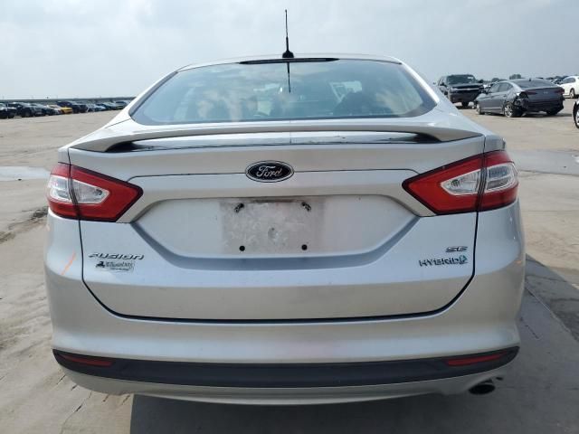 2013 Ford Fusion SE Hybrid