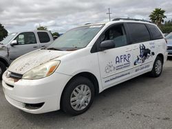 Toyota salvage cars for sale: 2005 Toyota Sienna CE