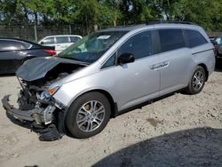 Salvage cars for sale from Copart Cicero, IN: 2012 Honda Odyssey EXL