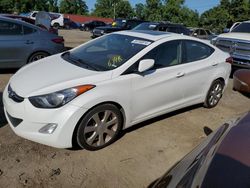 Hyundai salvage cars for sale: 2013 Hyundai Elantra GLS