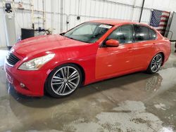 Infiniti G37 salvage cars for sale: 2010 Infiniti G37