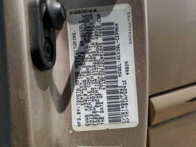 2002 Toyota Camry LE