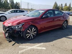 Nissan Altima sr salvage cars for sale: 2020 Nissan Altima SR