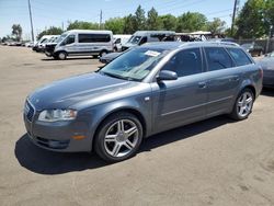 Audi a4 Vehiculos salvage en venta: 2007 Audi A4 2.0T Avant Quattro