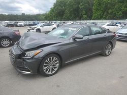 Salvage cars for sale from Copart Glassboro, NJ: 2018 Genesis G80 Base