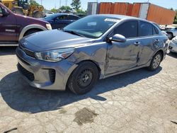 KIA rio salvage cars for sale: 2020 KIA Rio LX