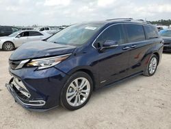 2021 Toyota Sienna Limited for sale in Houston, TX