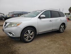 Nissan salvage cars for sale: 2013 Nissan Pathfinder S