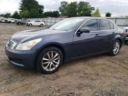 Vehiculos salvage en venta de Copart Finksburg, MD: 2007 Infiniti G35