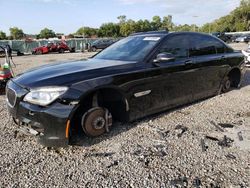 Vehiculos salvage en venta de Copart Riverview, FL: 2014 BMW 740 LI