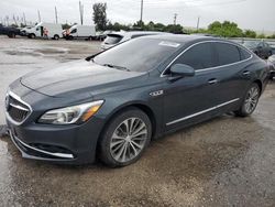 Salvage cars for sale from Copart Miami, FL: 2018 Buick Lacrosse Essence