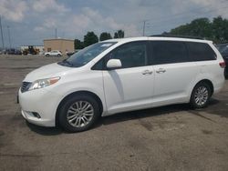 Toyota Sienna xle salvage cars for sale: 2014 Toyota Sienna XLE