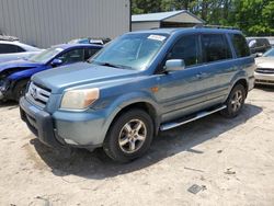 Honda Pilot ex salvage cars for sale: 2007 Honda Pilot EX