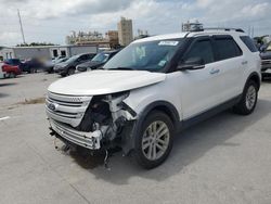 Salvage cars for sale from Copart New Orleans, LA: 2014 Ford Explorer XLT
