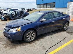 Pontiac salvage cars for sale: 2009 Pontiac G6