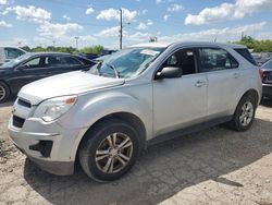 Salvage cars for sale from Copart Indianapolis, IN: 2012 Chevrolet Equinox LS