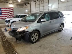 Toyota Sienna le salvage cars for sale: 2018 Toyota Sienna LE