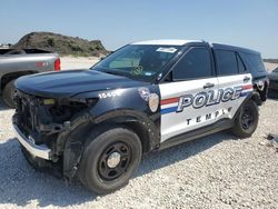 Salvage cars for sale from Copart Temple, TX: 2021 Ford Explorer Police Interceptor