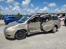 Salvage cars for sale from Copart Indianapolis, IN: 2007 Toyota Sienna CE