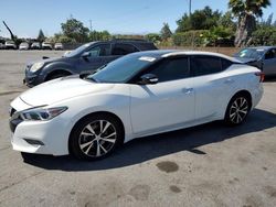 Nissan Maxima salvage cars for sale: 2016 Nissan Maxima 3.5S