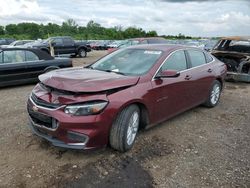 Chevrolet salvage cars for sale: 2016 Chevrolet Malibu LT