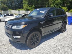 Land Rover Range Rover salvage cars for sale: 2016 Land Rover Range Rover Sport HSE