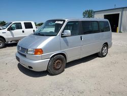 Volkswagen Vehiculos salvage en venta: 2003 Volkswagen Eurovan GLS